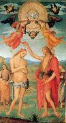 Pietro Perugino The Baptism of Christ oil painting on canvas